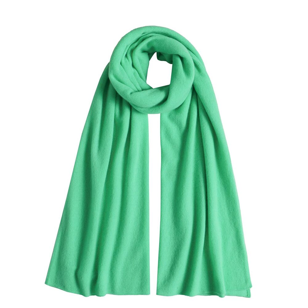 9844 Women's Scarf Classic Solid Warm Cashmere Long Knit